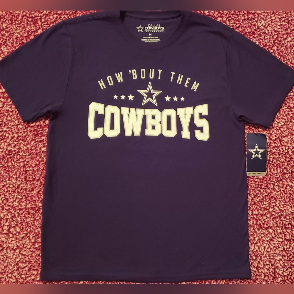 DALLAS COWBOYS "How 'Bout Them Cowboys" T-Shirt (S, M, L, XL, 2XL)